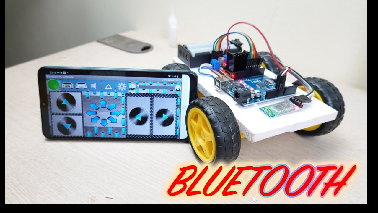 Robot điều khiển bằng bluetooth điện thoại V1