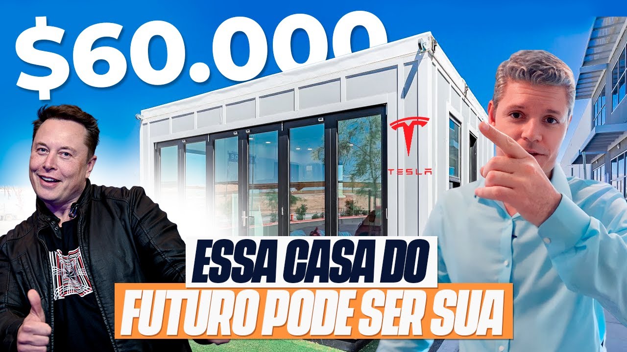 CASA DO FUTURO NOVA POR 60 MIL DOLARES NOS ESTADOS UNIDOS EUA