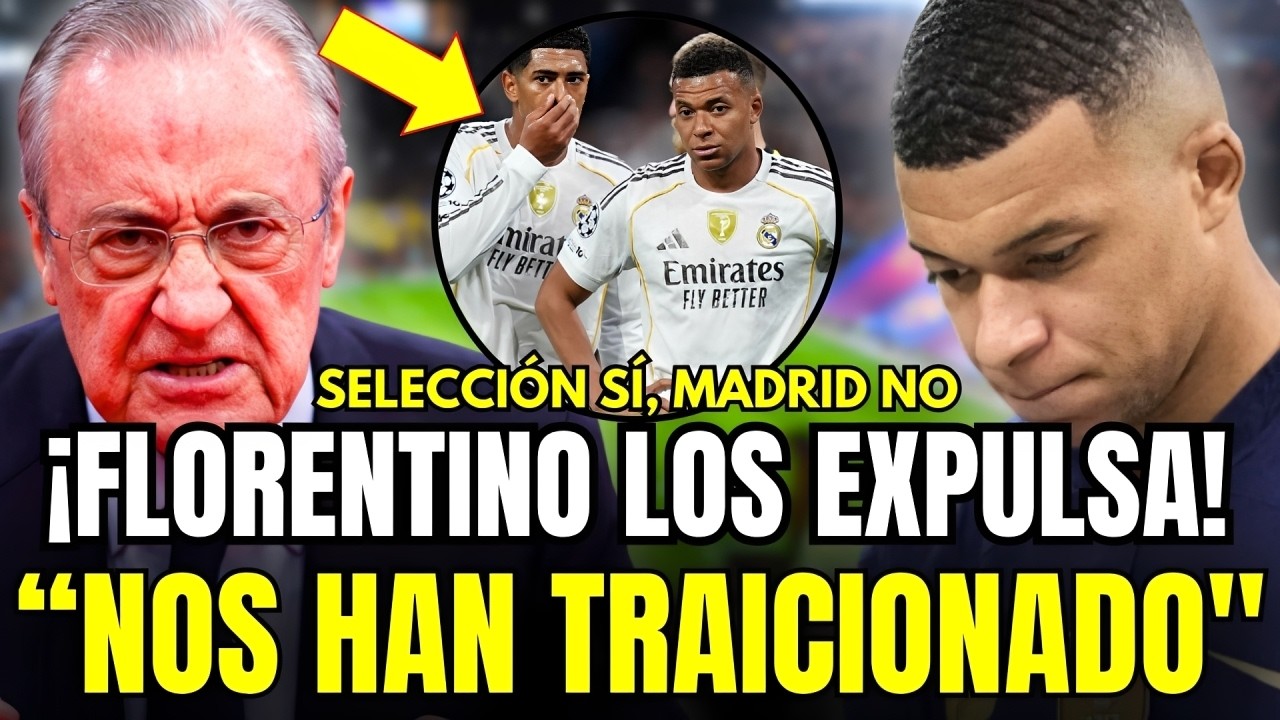 🚨ESCÁNDALO TOTAL: FLORENTINO ESTALLA Y EXPULSA A MBAPPÉ Y BELLINGHAM TRAS DESCUBRIR SU TRAICIÓN