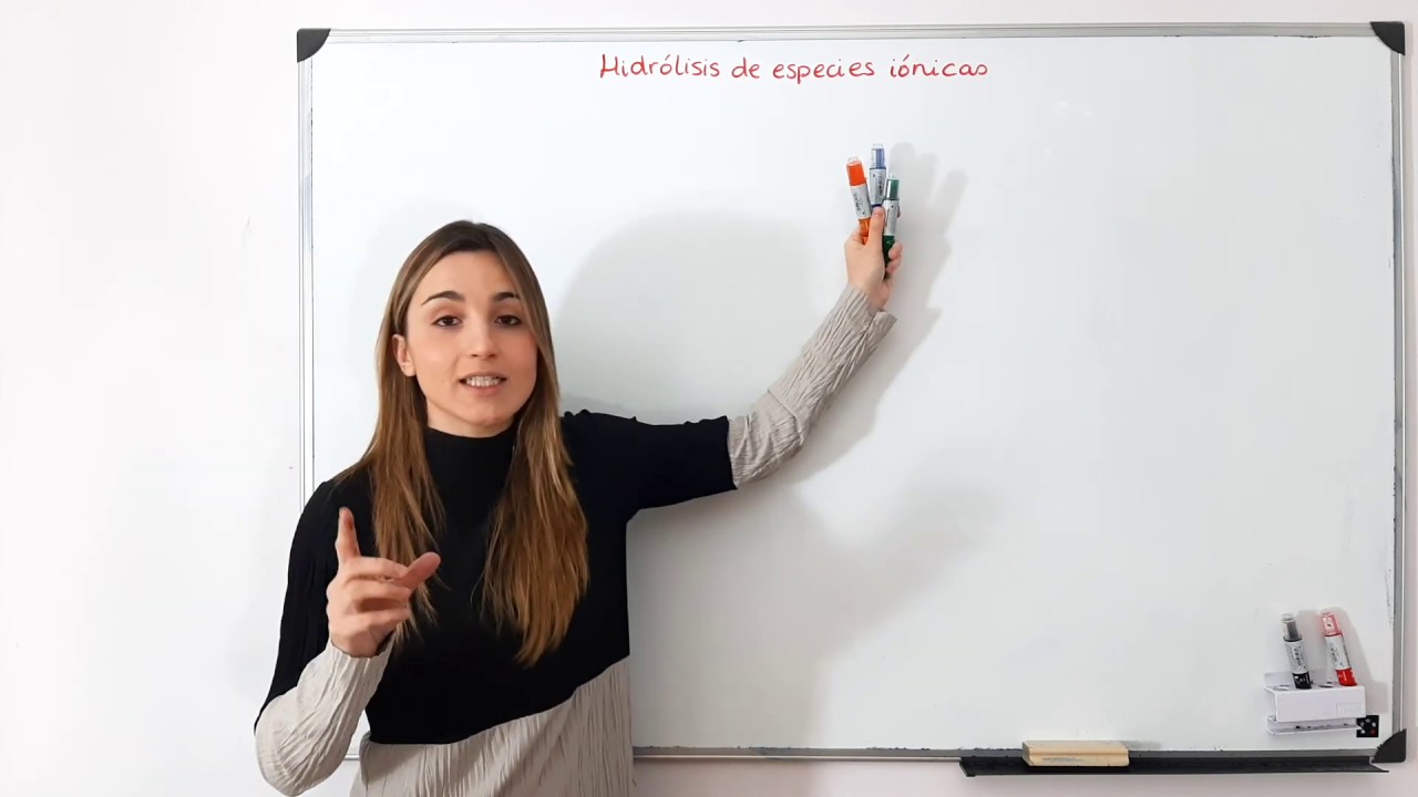 Hidrólisis de especies iónicas