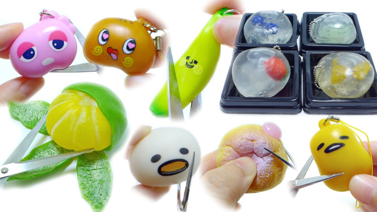 Cutting Open Squeeze Toy Compilation | ASMR Edition