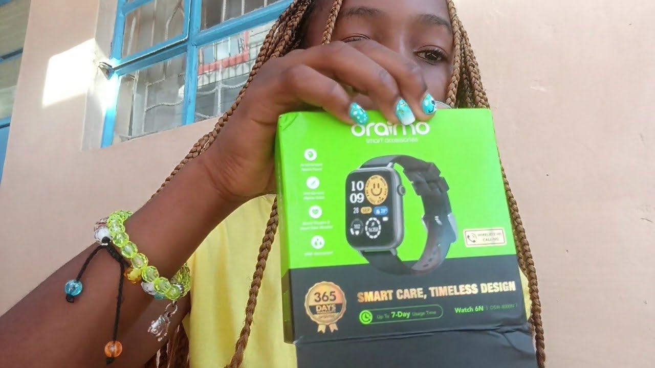 I got the Oraimo Watch 6N for just KES 1,800