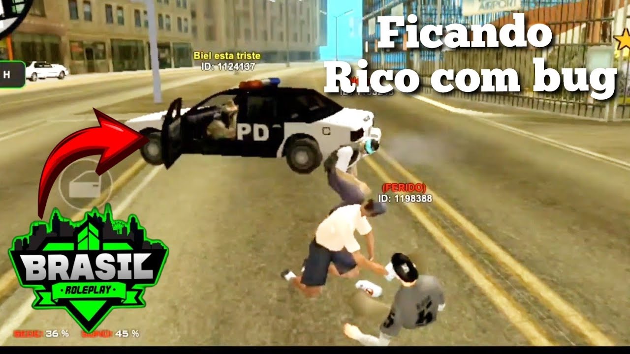 BUG QUE DA DINHEIRO NO BRASIL ROLEPLAY...