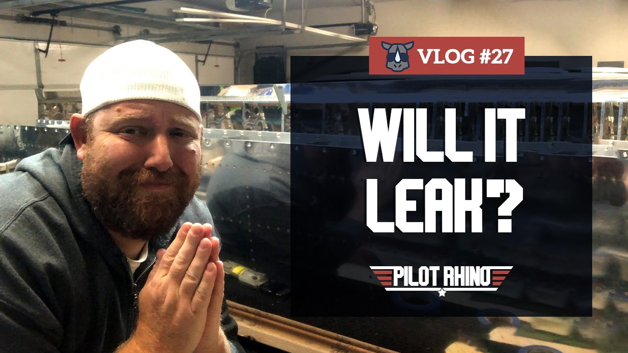 RV10 Build 27  - Fuel Tank and Pro Seal Tips