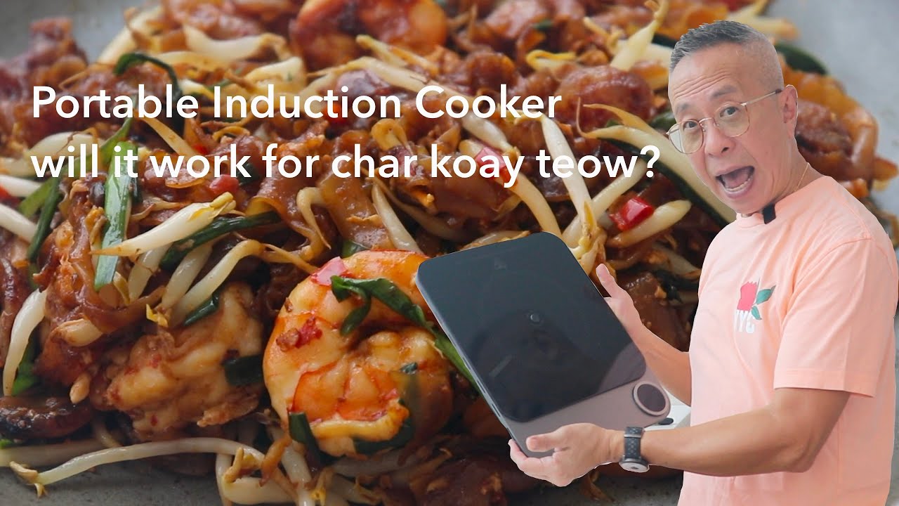 Quick and easy char koay teow using TOKIT portable induction cooker | induction cooking for stir fry
