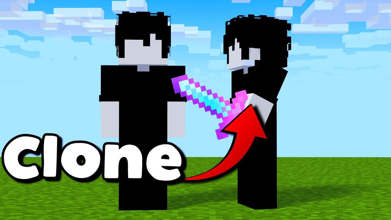 Minecraft, But I Fight My Own Clone (PvP Challenge)
