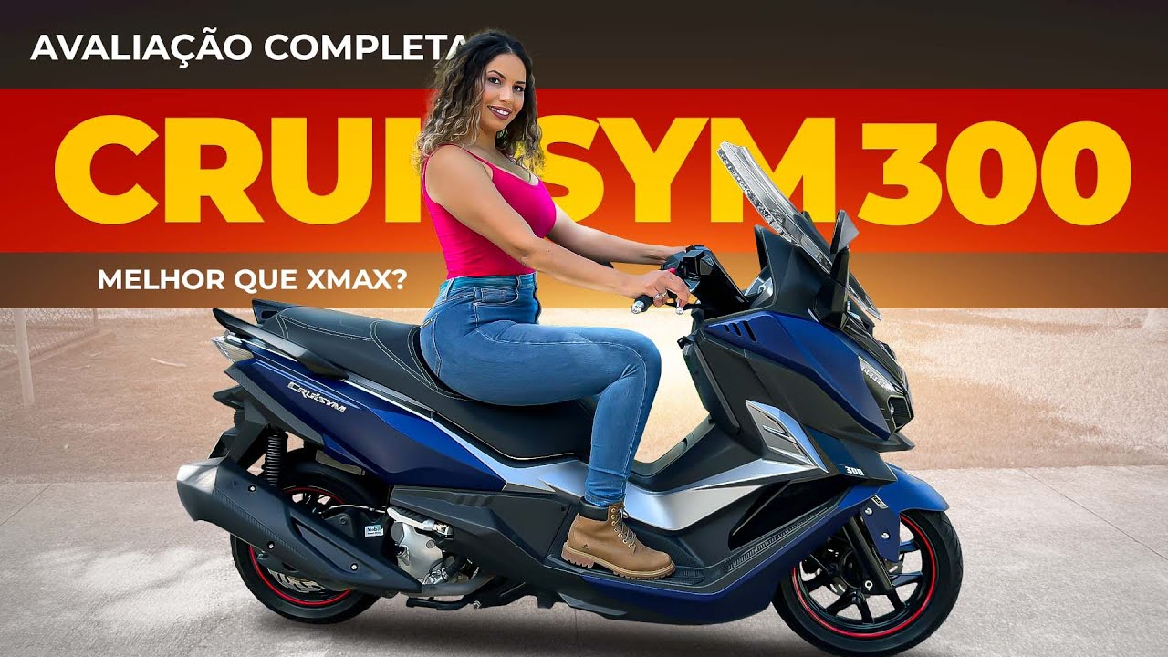 TESTE CRUISYM 300 PONTOS POSITIVOS E NEGATIVOS, COSUMO, VALOR DO SEGURO SCOOTER DAFRA CRUISM 300