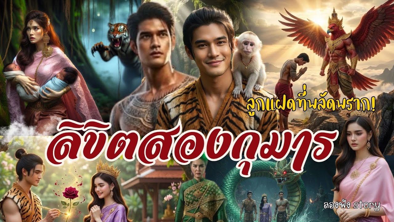ลิขิตสองกุมาร ลูกแฝดที่พลัดพราก! ถูกเลี้ยงดูจากพญาครุฑและพระฤาษีตาไฟ *นิทานพื้นบ้านฟังยาวๆ | EP. 103