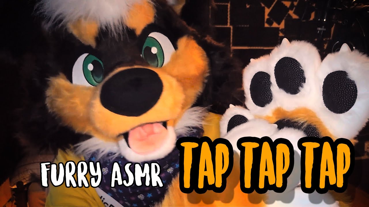 [Furry ASMR] Paw pad tippety tappity (no talking)