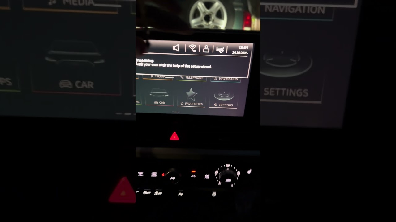 Как зарегистрировать нового пользователя в Audi MMI?