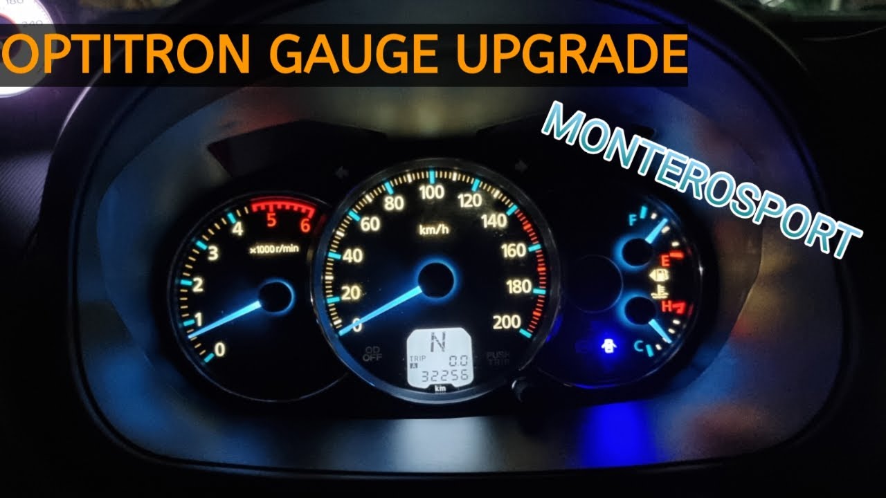 Optitron Cluster Gauge Upgrade | Speedometer, AC Panel, Gear Shift Modifications