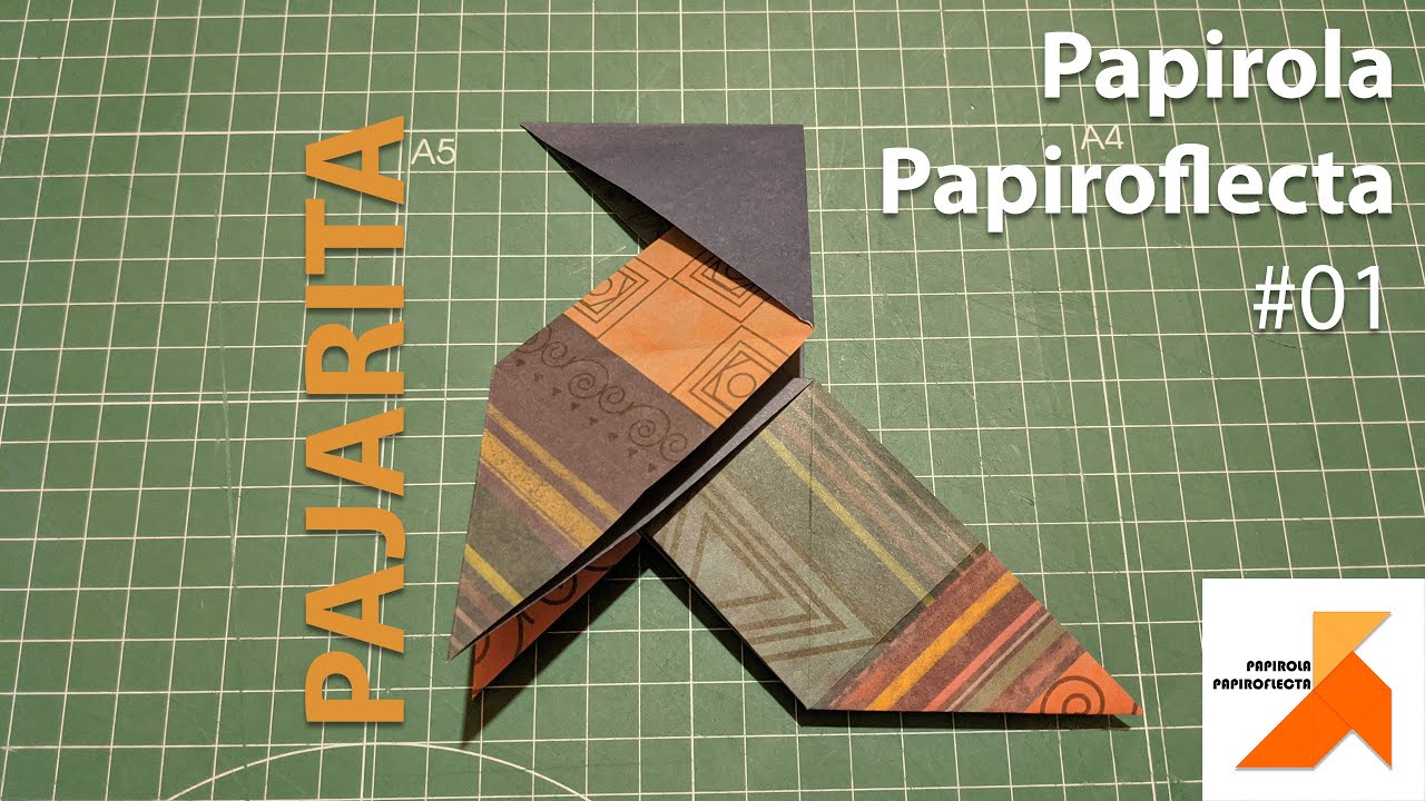 Pajarita - Origami - Papirola Papiroflecta #01