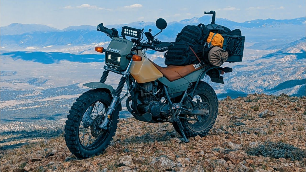 650 Mile Motocamping Adventure on a Yamaha TW200