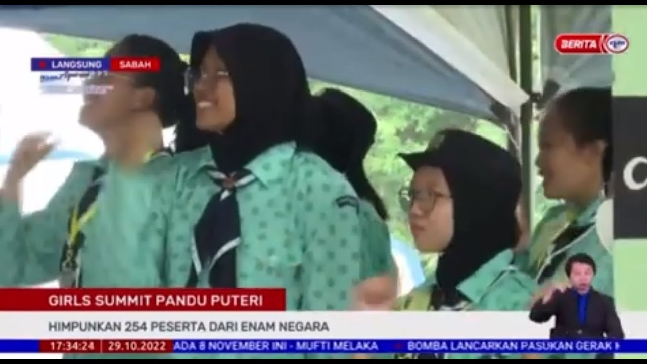 Girls’ Summit Camp 2022 di Sandakan Sabah - 27/10/2022 ~ 30/10/2022