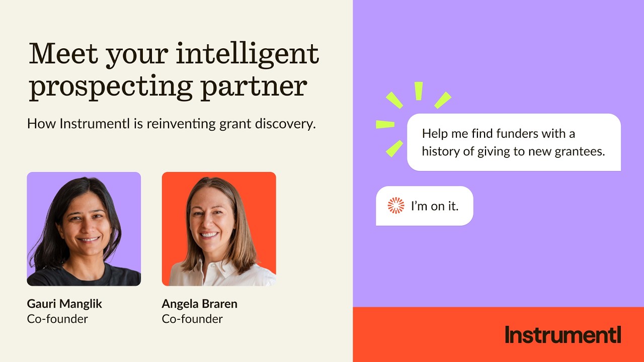 Instrumentl Summer Launch: Meet your intelligent prospecting partner | Instrumentl Workshop