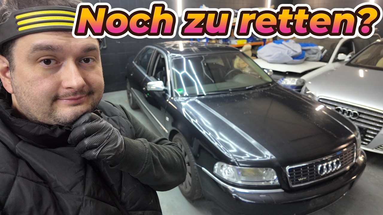 Experte bewertet den Lackzustand am Audi A8 D2 W12