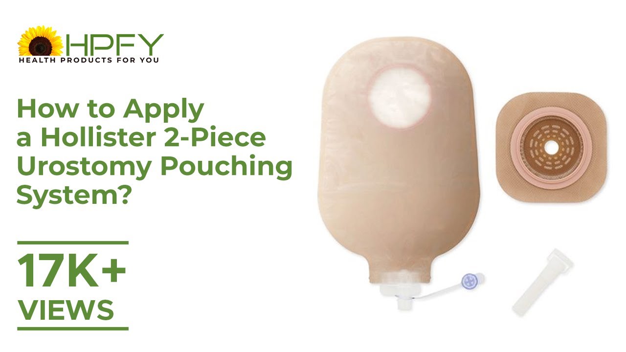 How to Apply a Hollister 2-Piece Urostomy Pouching System? | Ostomy System Attachment | Get 10% Off*
