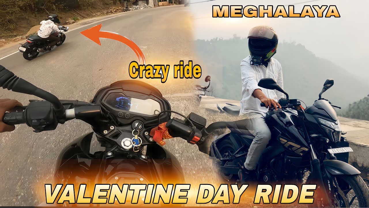 Crazy Ride On Bike // Ns200 vs Triumph 400 // Hyper Ride 🚀😎