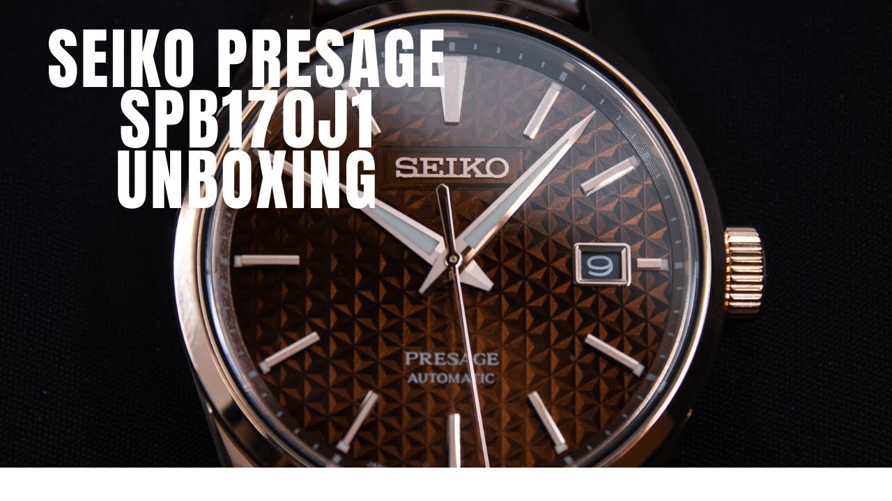 Seiko Presage Sharp Edged SPB170J1 Unboxing - Optura Nordic