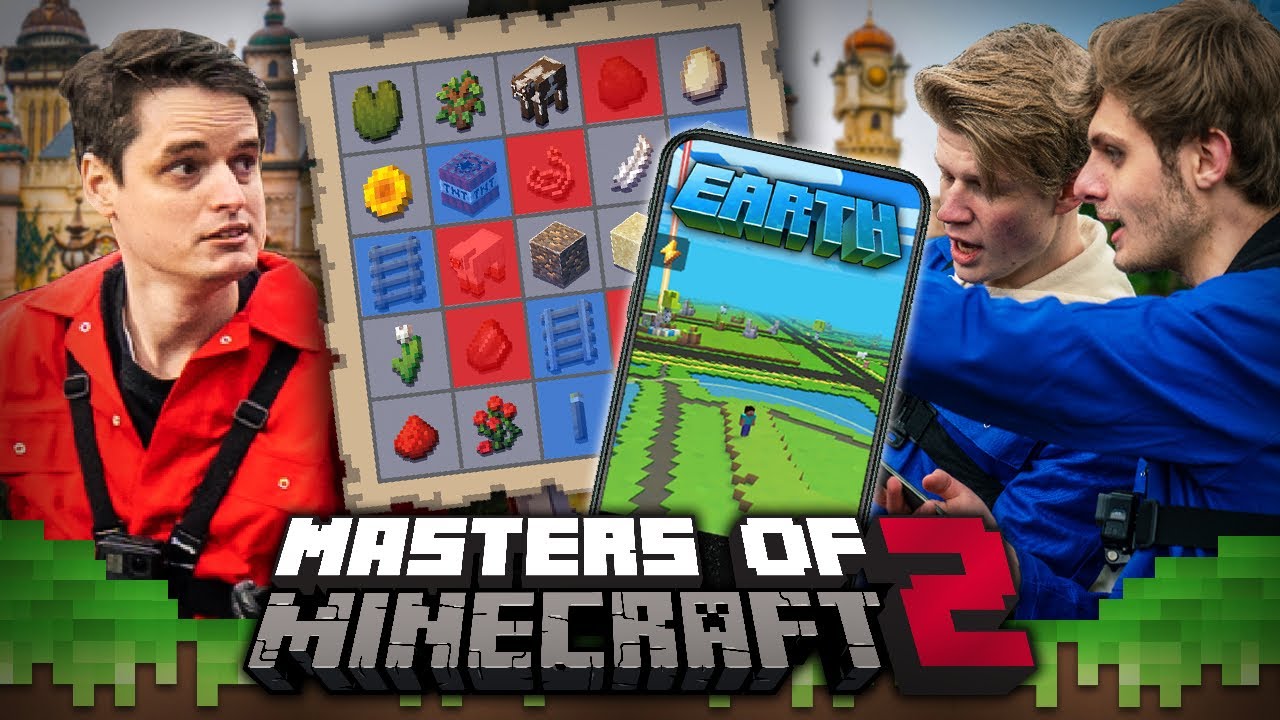 MINECRAFT EARTH BINGO in de EFTELING | MASTERS OF MINECRAFT 2 - Efteling Junior