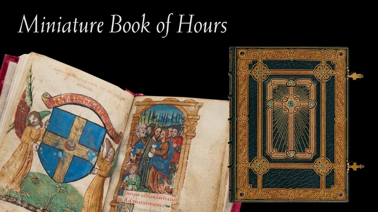 Miniature Book of Hours With 7 miniatures by the Master of Philippe of Guelders and Workshop