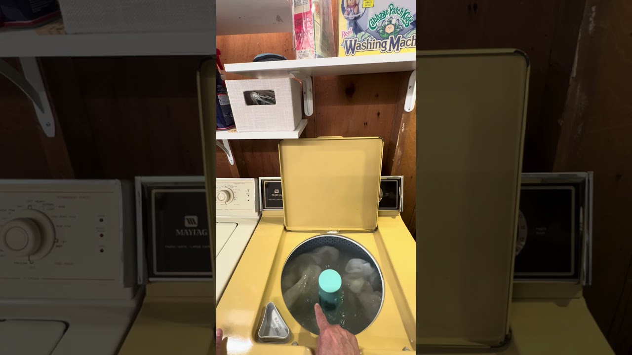 Maytag Washer A610 1980 Demo Permanent Press Cycle