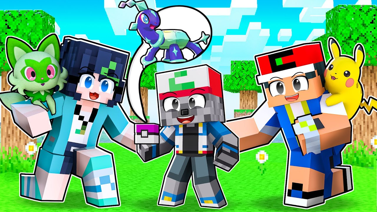 Who's Your Family? ASH E LIKO TIVERAM UM FILHO COM O POKÉMON TERAPAGOS 𝗡𝗢 Minecraft ( Pixelmon )