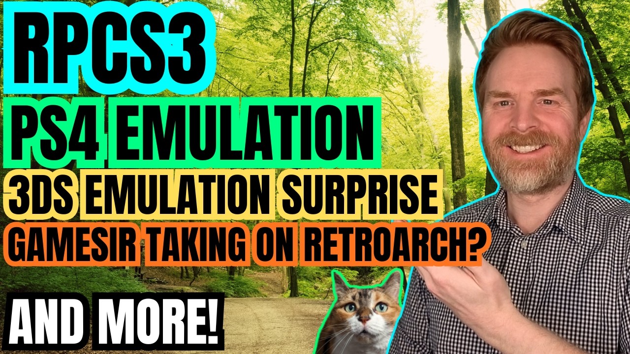 Surprise 3DS Emulation Update, RPCS3 is on FIRE, RIP ChonkyStation3, GameSir vs RetroArch and more