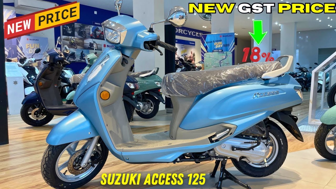 Suzuki Access 125 New Price GST | 2025 New Model Features Price Detailed Review 