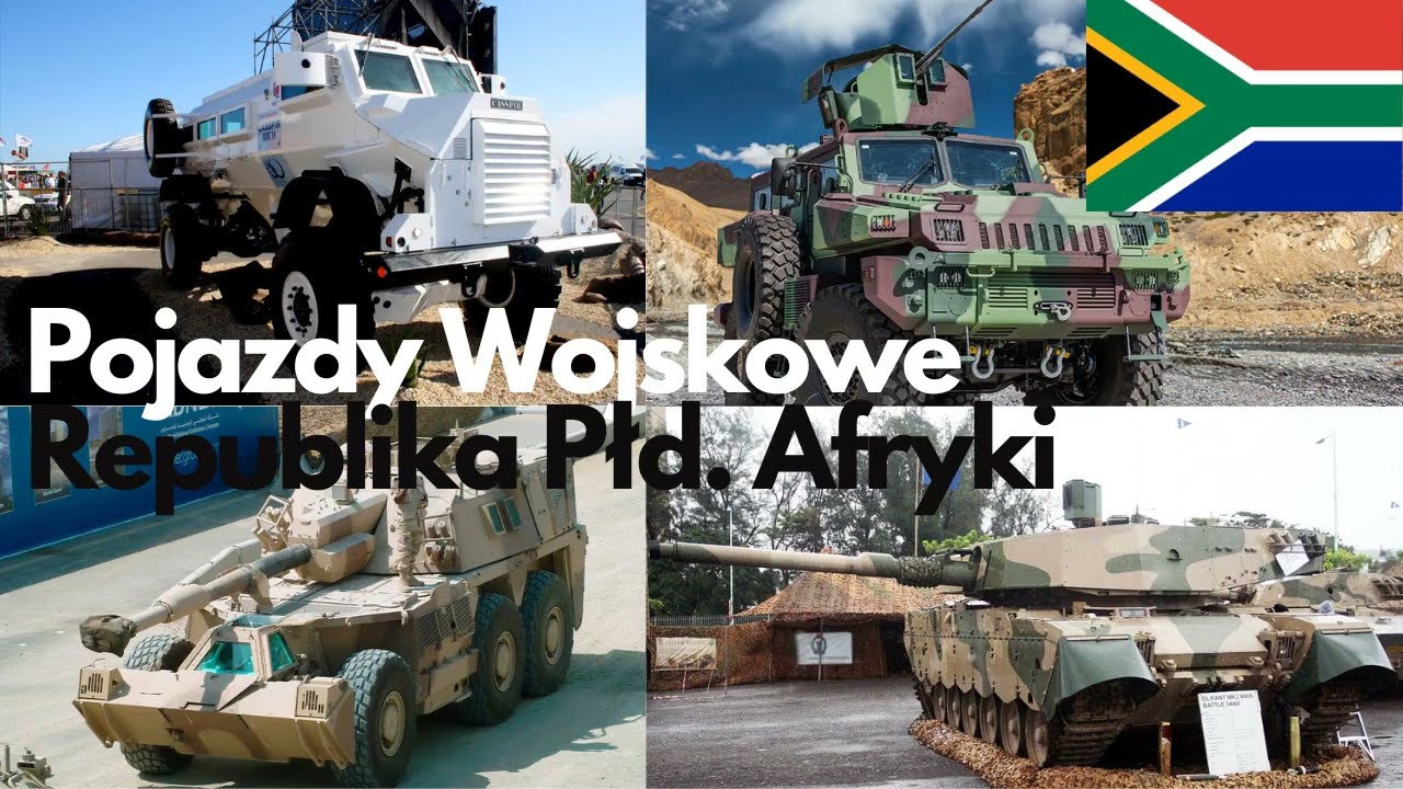 Pojazdy Wojskowe - Republika Południowej Afryki