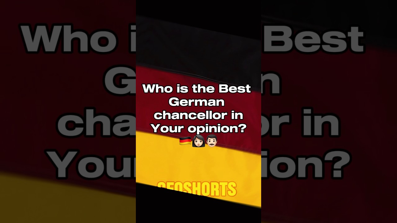 Who is the best German chancellor in your opinion? 🇩🇪👩🏻👨🏻 #mapper #history #germany #shorts