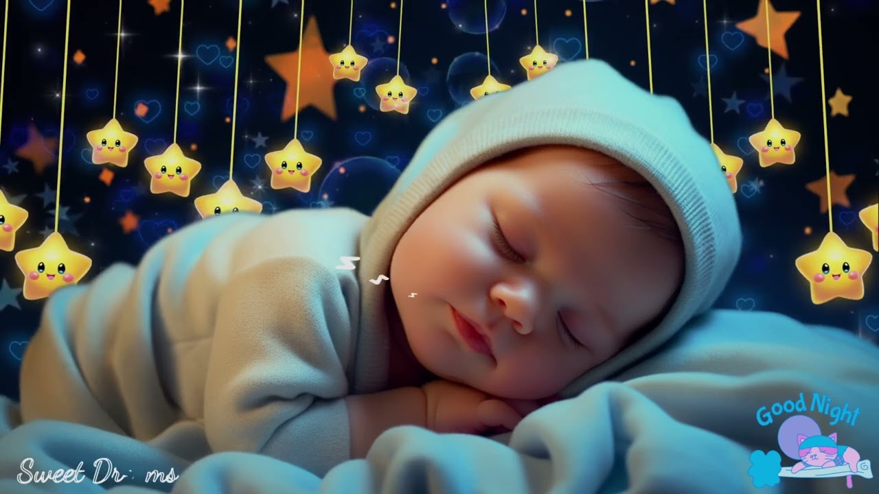 Baby Sleep Music 🎵 Mozart Brahms Lullaby for Instant Rest &hearts; Sleep in 3 Minutes & Beat Insomnia Fast