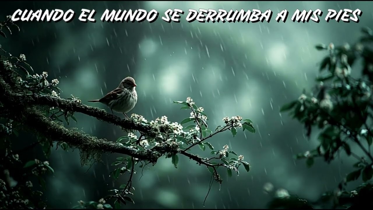 CUANDO EL MUNDO SE DERRUMBA A MIS PIES / CANCION CRISTIANA / AMEN / ALABANZA