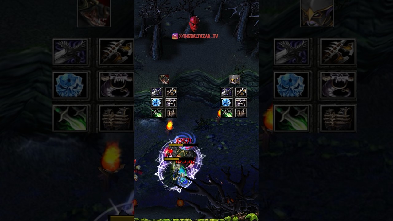 DOTA URSA vs PHANTOM ASSASSIN 1v1 FIGHT [FULL ITEMS]