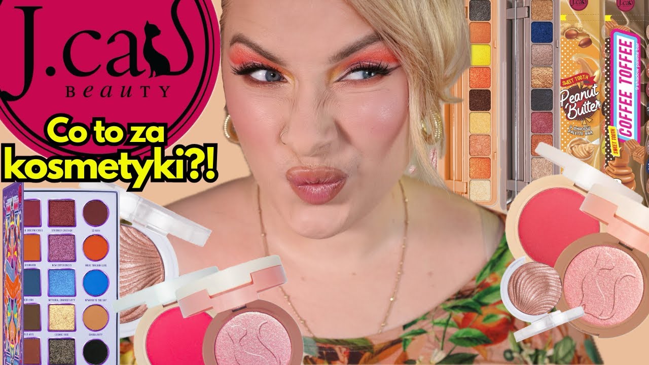 TEST- J Cat Beauty- oglądaj, zaoszczędzisz sporo pieniędzy 💰💸🤭 MAKIJAŻ z kolorem
