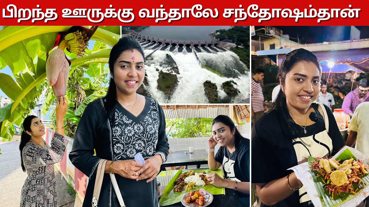 👍 தட்டுவடை செட்டுக்கு Famous-ஆன ஊரு இது தான் | Visiting Mettur Dam | Salem | India | USA Tamil VLOG