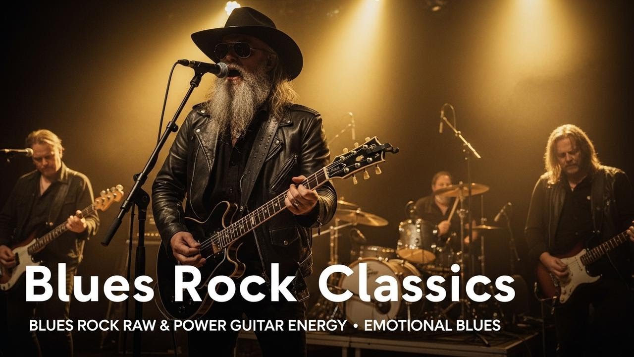Jimi Hendrix, Deep Purple, AC DC, Led Zeppelin – Blues Rock Revolution Inspired