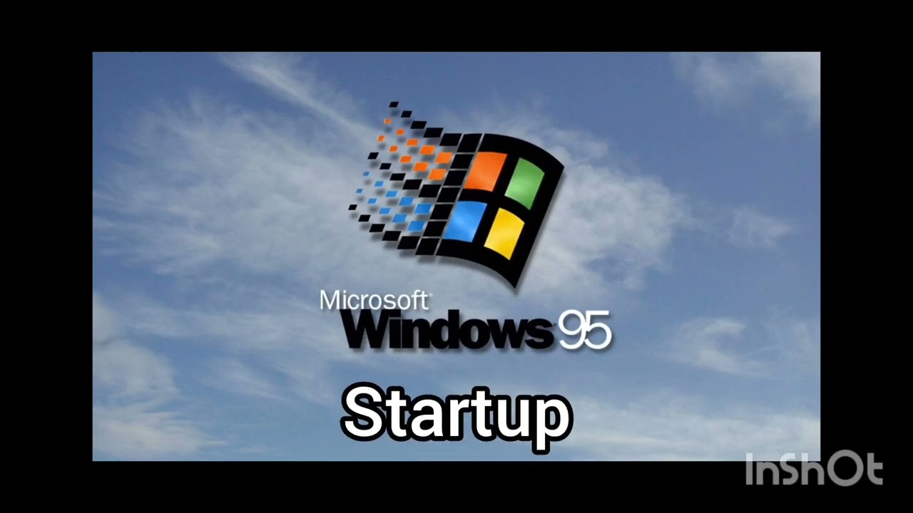 Windows 95 sound: startup
