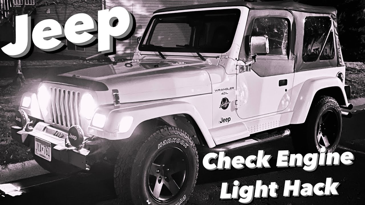 Jeep Check Engine Light Hack