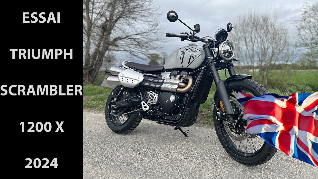 Essai Triumph SCRAMBLER 1200 X 2024