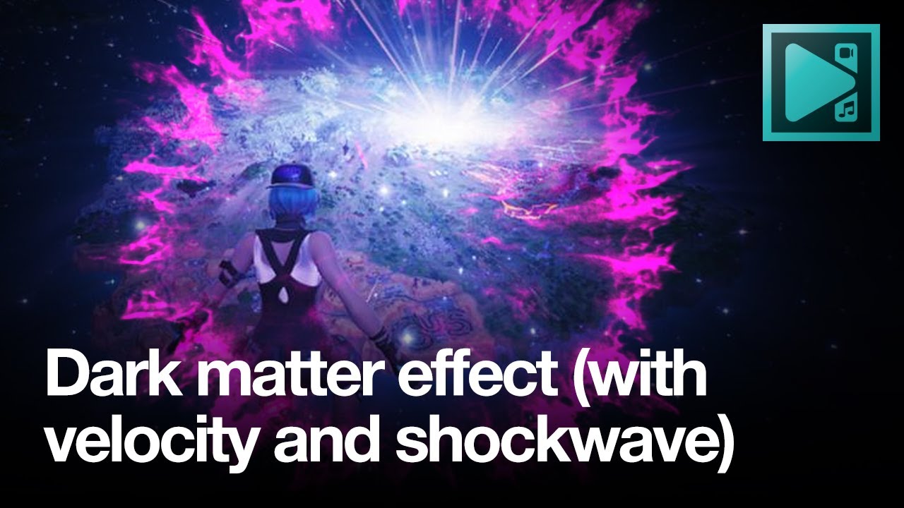 How to make dark matter shockwave effect for Fortnite (VSDC Pro)