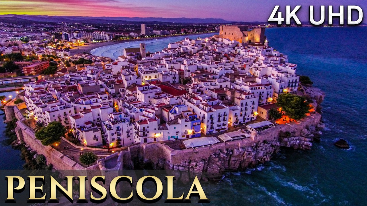 Peniscola: Exploring Spain&rsquo;s Enchanting Castle by the Sea 4k