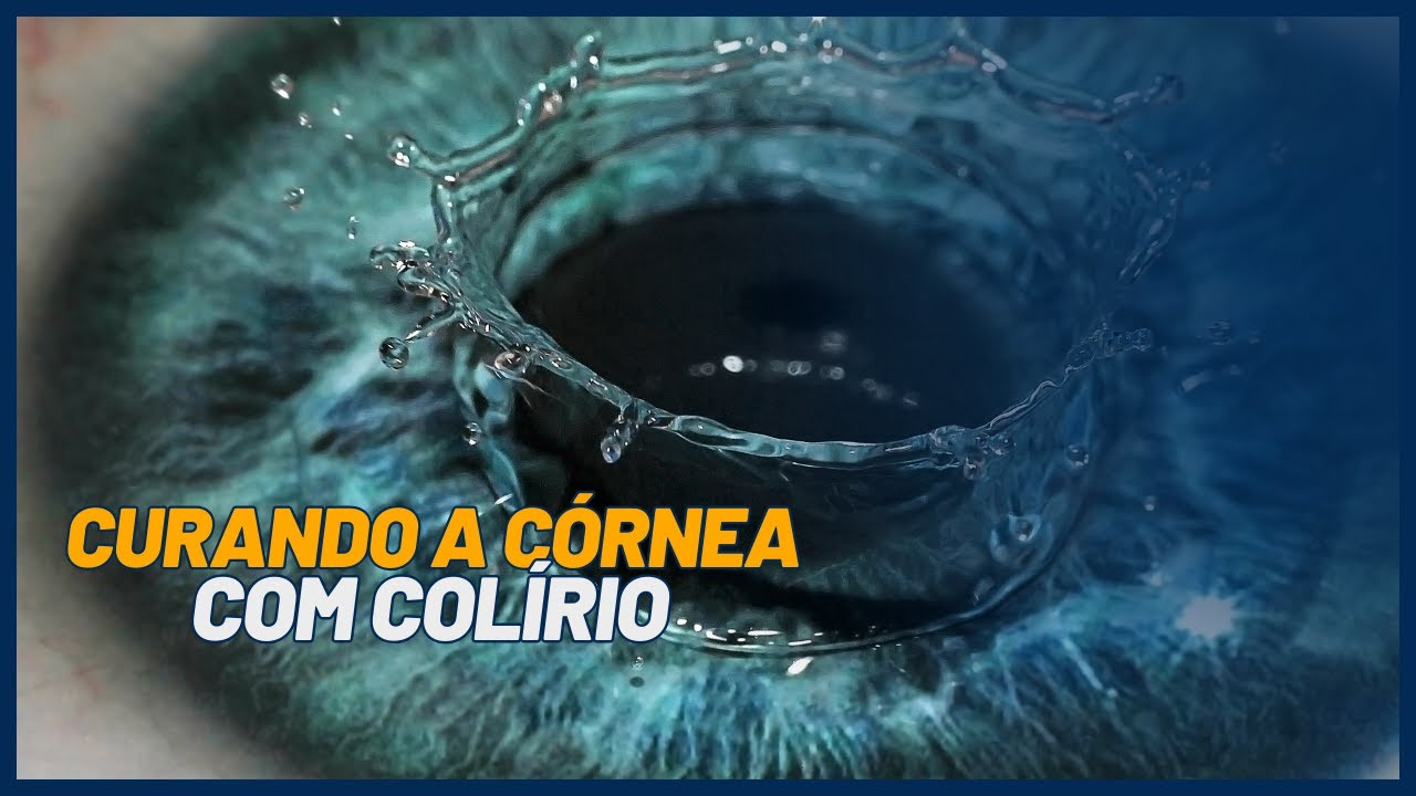 A Córnea se Cura Apenas com Colírio?