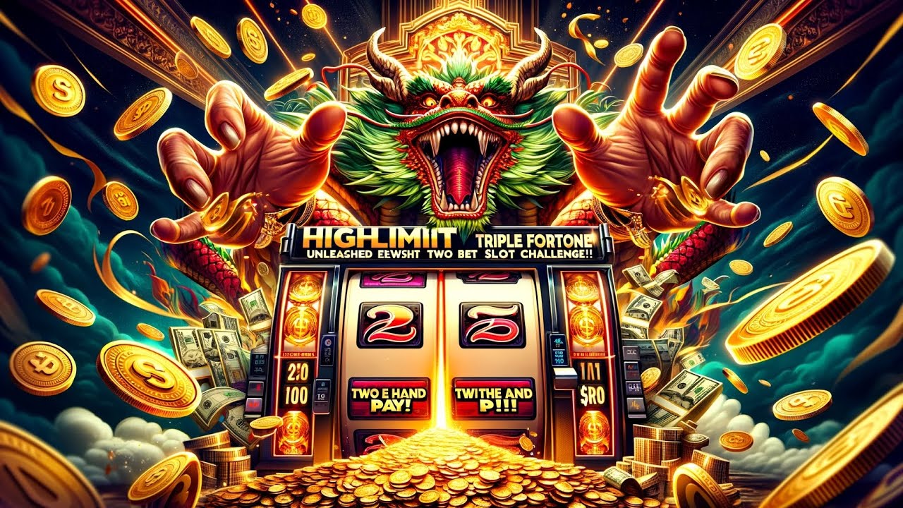 Высокий лимит Triple Fortune Dragon Unleashed — слот-челлендж со ставкой в ​​$25 и двумя выплатам...