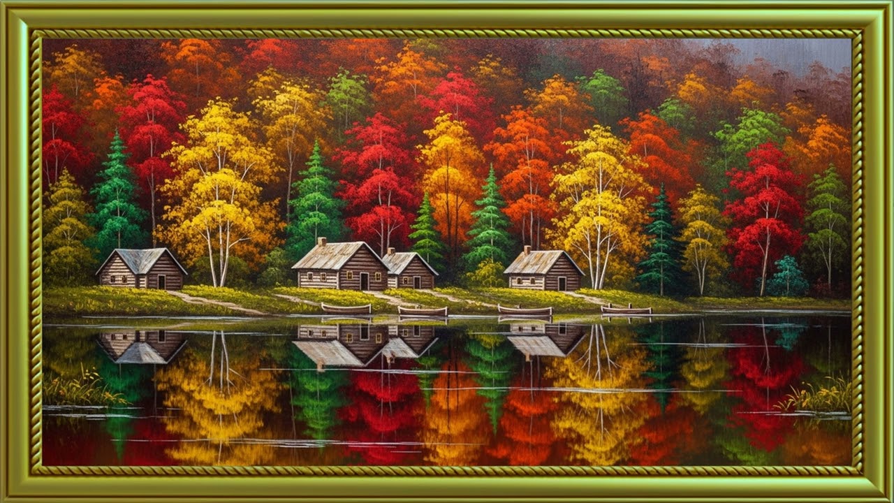 Luxury Art Frame for TV | Calm 2 Hour Classical Display