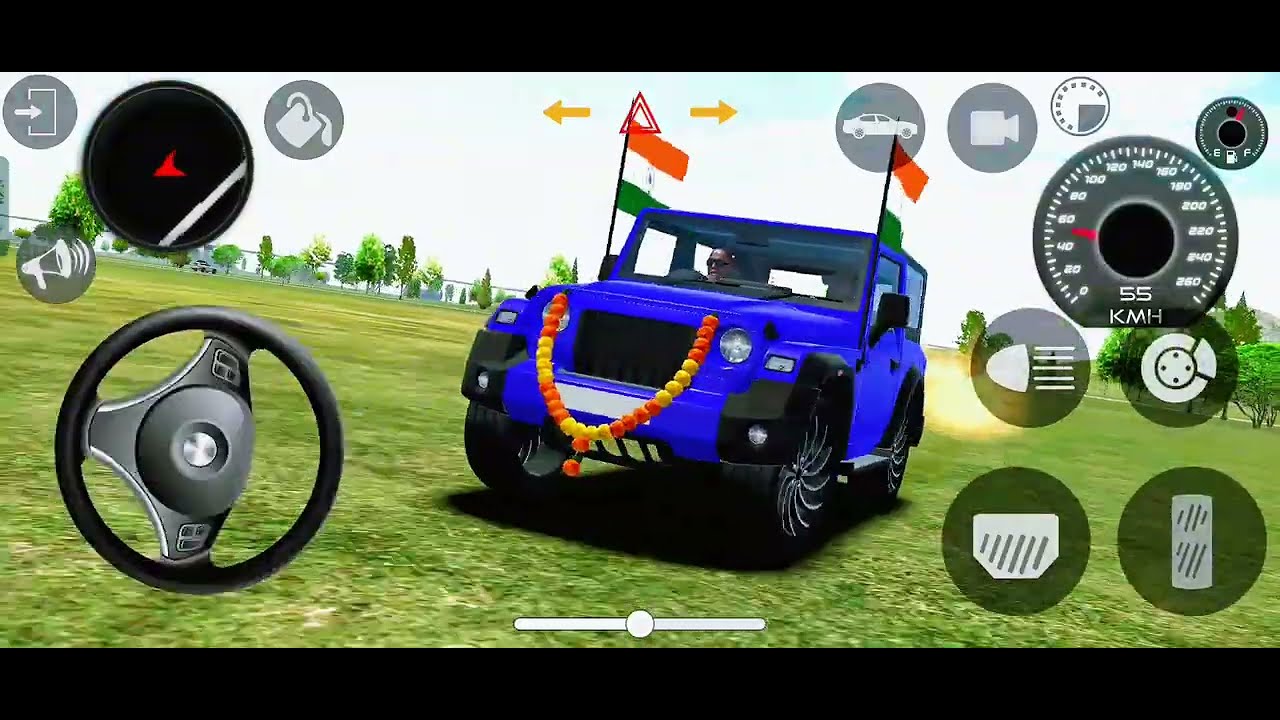Modified Mahindra Thar😈Games:Indian Thar (Gadi Wala Games) Car Game Android Game - Android Gameplay