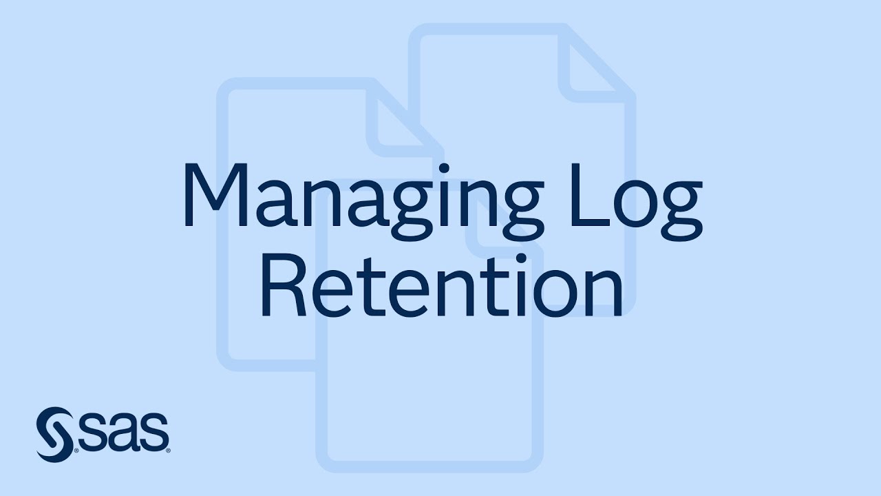 SAS Demo | Viewing Logs with SAS Viya Monitoring for Kubernetes: Managing Log Retention
