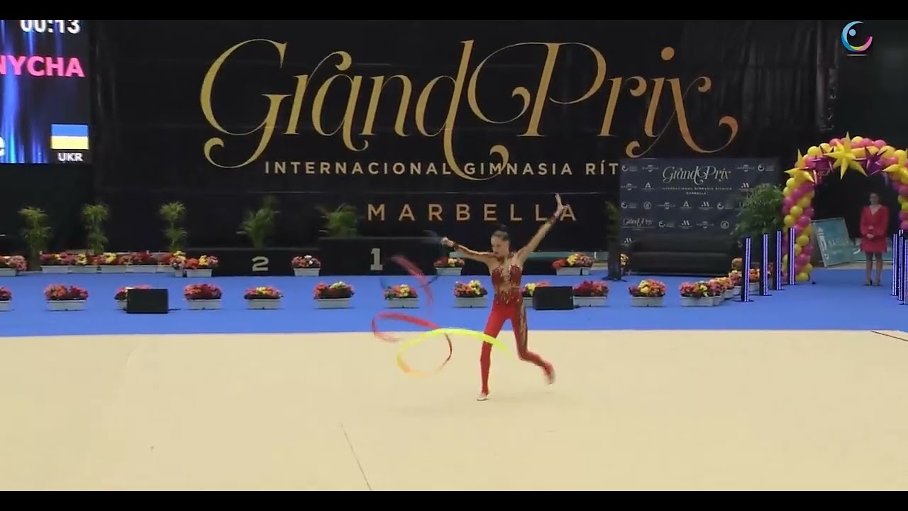 Polina Horodnycha Ribbon Final 31,600 - Grand-Prix Marbella 2023