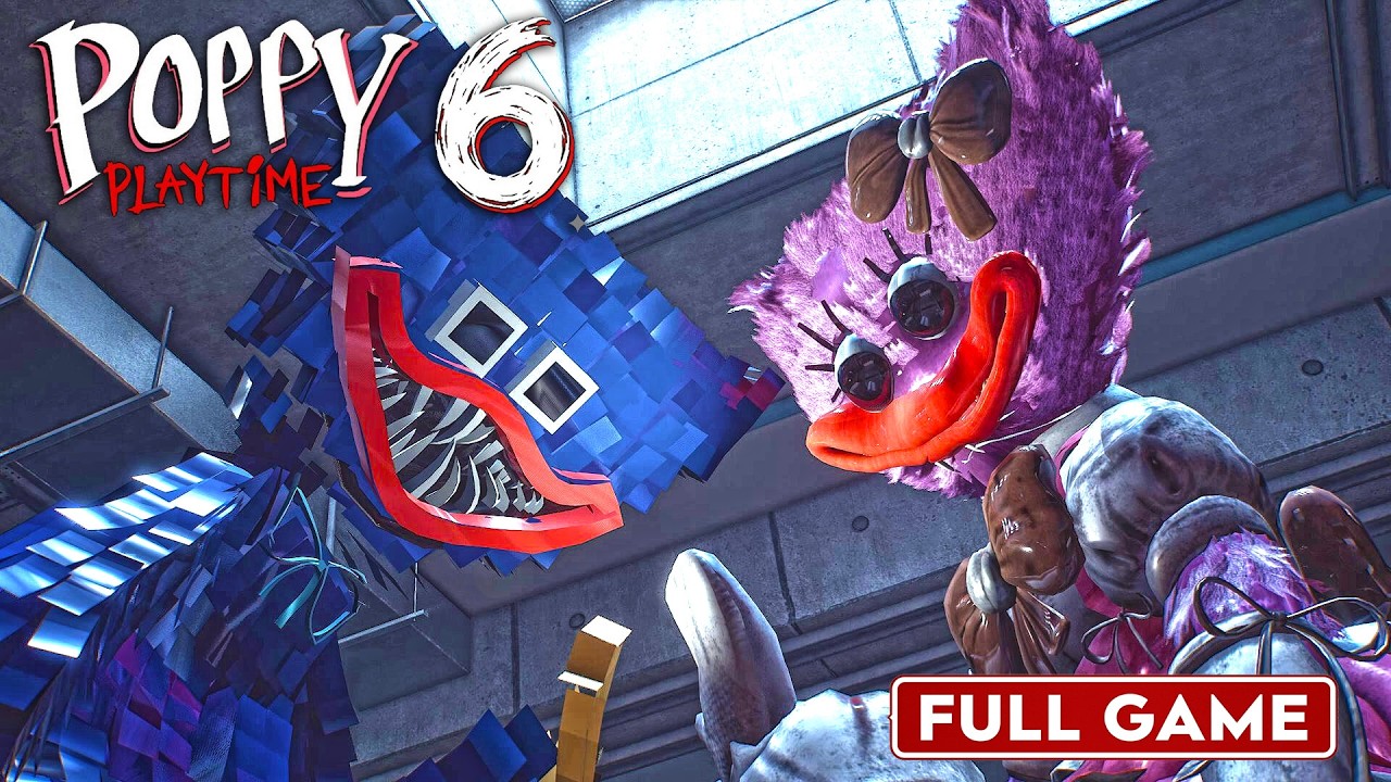 What if I replace Huggy & Kissy with Voxel Minecraft Huggy and Kawaii Kissy in Poppy Playtime 5?
