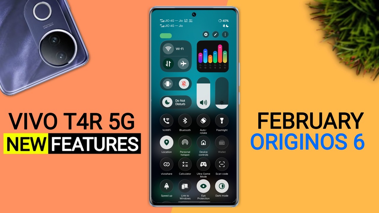 Vivo T4R OriginOS 6 February Update Review | New Features | T4r New Update Android 16